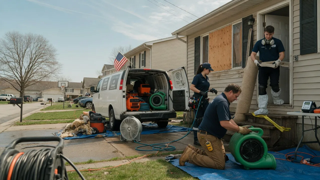 Water Damage Restoration in Hopkins, MO near me